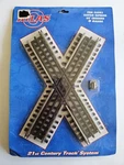 Atlas 6083 Gauge 3-RAIL Custom Supreme Degree Crossing +. Fixed Price $18.78.