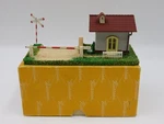 Rivarossi Modital 09 Level Crossing With Plastic Depot Train 1:87 H0. Fixed Price $129.35.