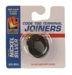 Ho Scale Walthers/life-like 3010 Code 100 Terminal Joiners W/black 22 Gauge Wire. Fixed Price $5.98.