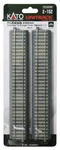 Kato 2-152 Ho Scale Unitrack Pc Straight Line 246MM (4 Pieces). Fixed Price $14.69.