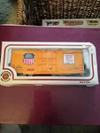 Bachmann Ho Union Pacific 41' Hi-cube Box Car Yellow Analog Control 76036. Fixed Price $12.50.