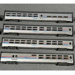 Kato 106-8004 Viewliner Sleeper Baggage-dorm Diner Car Amtrak Phase Iii (4). Fixed Price $114.99.