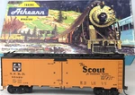 Athearn - 40' Refrigerator Car "santa Fe Scout West Sfrd" Ho. Fixed Price $12.95.