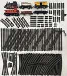 Fleischmann Ho Scale Locomotive Trains Passenger Cars Tracks Untested. Fixed Price $92.50.