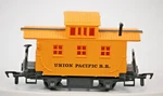Vintage Bachmann Ho Old Time 4-WHEEL Union Pacific Bobber Caboose #43-1027-01. Fixed Price $12.99.