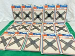 Lot Of 15 Vintage Life-like Ho Track 90 Degree Crossings, #08620 Model Railroad. Fixed Price $30.00.