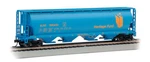 Bachmann 19139 Scale 4 Bay Covered Hopper Alberta Heritage Fund Alnx. Fixed Price $39.99.
