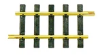 Usa Trains R81015 Scale 1/2' Foot (6 Inch) Straight Brass Track, 12 Pieces New. Fixed Price $79.95.