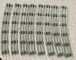 Htf Lot Of K-line 8 Curved 072 Wide Diameter O-27 Gauge Train Track. Fixed Price $80.00.