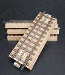4 Marklin Track 3601 D 1/2 Straight Section Ho Scale Lot Of Four Pieces. Fixed Price $11.99.