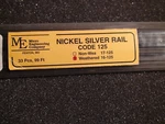 Micro- Engineering #16-125 Weathered Rail Code Nickel Silver. Fixed Price $239.50.