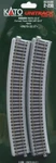 Kato 2-230 Ho Unitrack 26 3/8 Radius Curve 4 Pieces. Fixed Price $20.65.