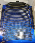 Vtg Bachmann Ho Scale Brass Track Lot 14 Curved Straight Terminal Rerailer. Fixed Price $14.89.