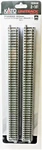 Ho Kato Unitrack 2-181 14-1/2" Straight W/concrete Ties Pkg (4). Fixed Price $16.57.