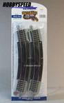 Bachmann E-z Track Ho 18" Radius Curved Rerailer Sections Gray BAC44529. Fixed Price $10.75.