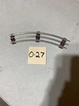 Lionel 6-65014 O-27 Curve Track Brown Ties. Lot Of 10 Pcs. New Old Stock. Fixed Price $30.00.
