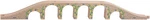 Orbrium Toys 6 Arches Viaduct Bridge For Wooden Railway Track Compatible With. Fixed Price $28.18.