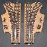 Vintage Marklin Ho Gauge 3600 Pair Of Manual Switches Lh & Rh. Fixed Price $19.99.