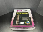 Mth Scaletrax 45-1001 10" Straight Track Sections 50-PIECE Case Lot New. Fixed Price $195.00.