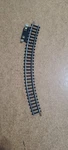 Lima Scale Curved Terminal Track 45 Degree R=192. Fixed Price $10.00.