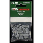 Kato 24-815 Ho Scale / Unitrack Unijoiner (20). Fixed Price $5.79.
