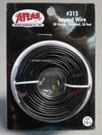 Atlas Black Track Layout Wire 20 Gauge Stranded 50 Ft Lighting Train ATL315. Fixed Price $12.84.