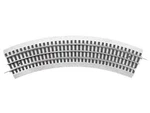 Lionel O-36 Curve 4-PACK Fastrack White Ballast 6-85390. Fixed Price $37.98.