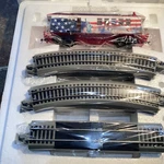 Hawthorne Village "spirit Of America" Trains - Liberty & Freedom W/tracks. Fixed Price $45.00.
