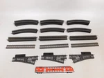 50X Fleischmann Cardboard Sleeper H0 Track Piece Switch #DV960-1. Fixed Price $62.15.