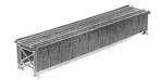 Micro Engineering Deck-girder Bridge With Open Kit X 1-3/8IN 18 75-501. Fixed Price $26.98.