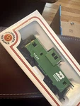 Bachmann Ho Scale Rolling Stock Burlington Northern 11445 Caboose Euc. Fixed Price $7.95.