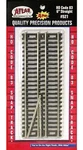 Atlas #521 6" Straight Track (4 Sections) - Ho Scale Code 83 Rails. Fixed Price $7.50.