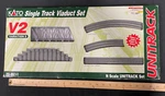 Kato Unitrack Single Viaduct Variation 2 Scale Set New Box Nh. Fixed Price $220.99.