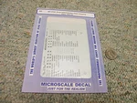 Microscale Decals Ho MC-4104 Rock Island Golden State Sleeping Cars Yyy. Fixed Price $7.25.