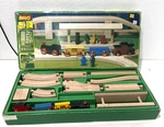 Vintage Brio Wooden Train Set #33133-ORIGINAL Box Railway Htf. Fixed Price $59.99.
