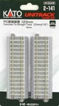 Kato Ho Scale Unitrack Code 83 Concrete Tie 123MM Straight 7/8" (4 Pcs) 2-141. Fixed Price $11.86.