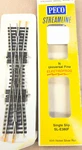 Peco SL-E380F 6" Long Single Slip Switch. Fixed Price $55.00.