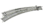 Peco Code 100 Short Curved Double Radius Left Turnout ST245. Fixed Price $45.99.