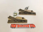 Rklin H0 2X 3601 Mwr E-switch Electric M-track Right Sg #DW103-0.5. Fixed Price $38.21.