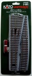Kato 2-861 Ho Scale Unitrack #6 Remote Right-hand Turnout. Fixed Price $53.99.