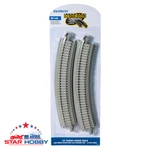 Bachmann 44701 18" Radius Curved With Concrete Ties (ho Scale). Fixed Price $16.99.