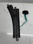 Bachmann E-z Track Ho Left Hand Switch W/ Controller H4561B-L. Fixed Price $25.00.