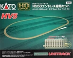 Kato Ho Unitrack HV-5 R550MM 21 5/8" Basic Oval Set New 3-115. Fixed Price $118.12.