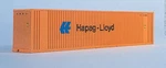 Walthers Scenemaster 949-8804 40' Hi Cube Container Hapag-lloyd. Fixed Price $14.99.