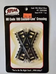 Atlas Ho Scale Nickel Silver 45 Crossing #174 Nos. Fixed Price $5.50.