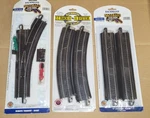 Bachmann Easy System Ho Scale Curved Track, 9" Straight, Remote Turnout. Fixed Price $52.49.