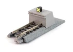 Kato 20-063 Scale Unitrack Concrete Illuminated Bumper Type. Fixed Price $11.95.