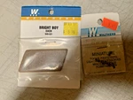 Walthers Bright Boy Each 949-521 And Hex Nut Brass 1-72 (12) (X2) Lot. Fixed Price $18.99.