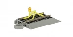 Bachmann 44593 Ho Nickel Silver E-z Track Flashing Led Bumper. Fixed Price $30.84.
