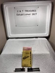 Ho Scale 1/87 Atlas Brass Dead End Track Bumper Bundle (# 843-79, 2526 & 43). Fixed Price $10.00.